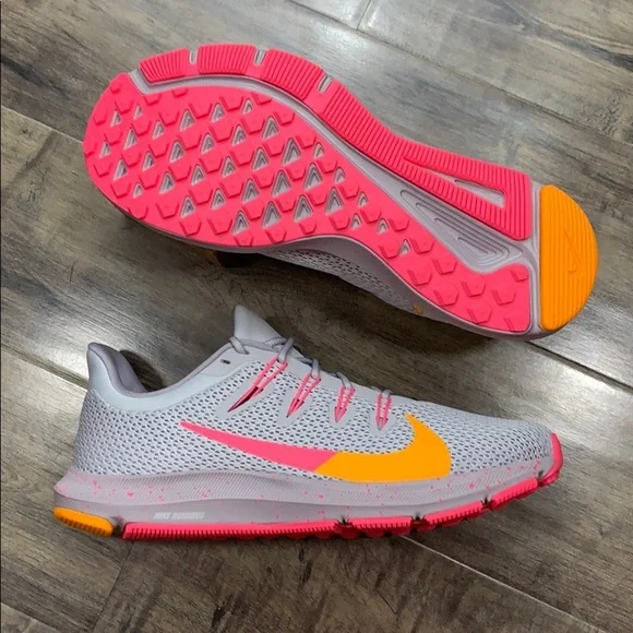 WMNS NIKE QUEST 2TI vast grey/digital pink - Picture 2 of 16